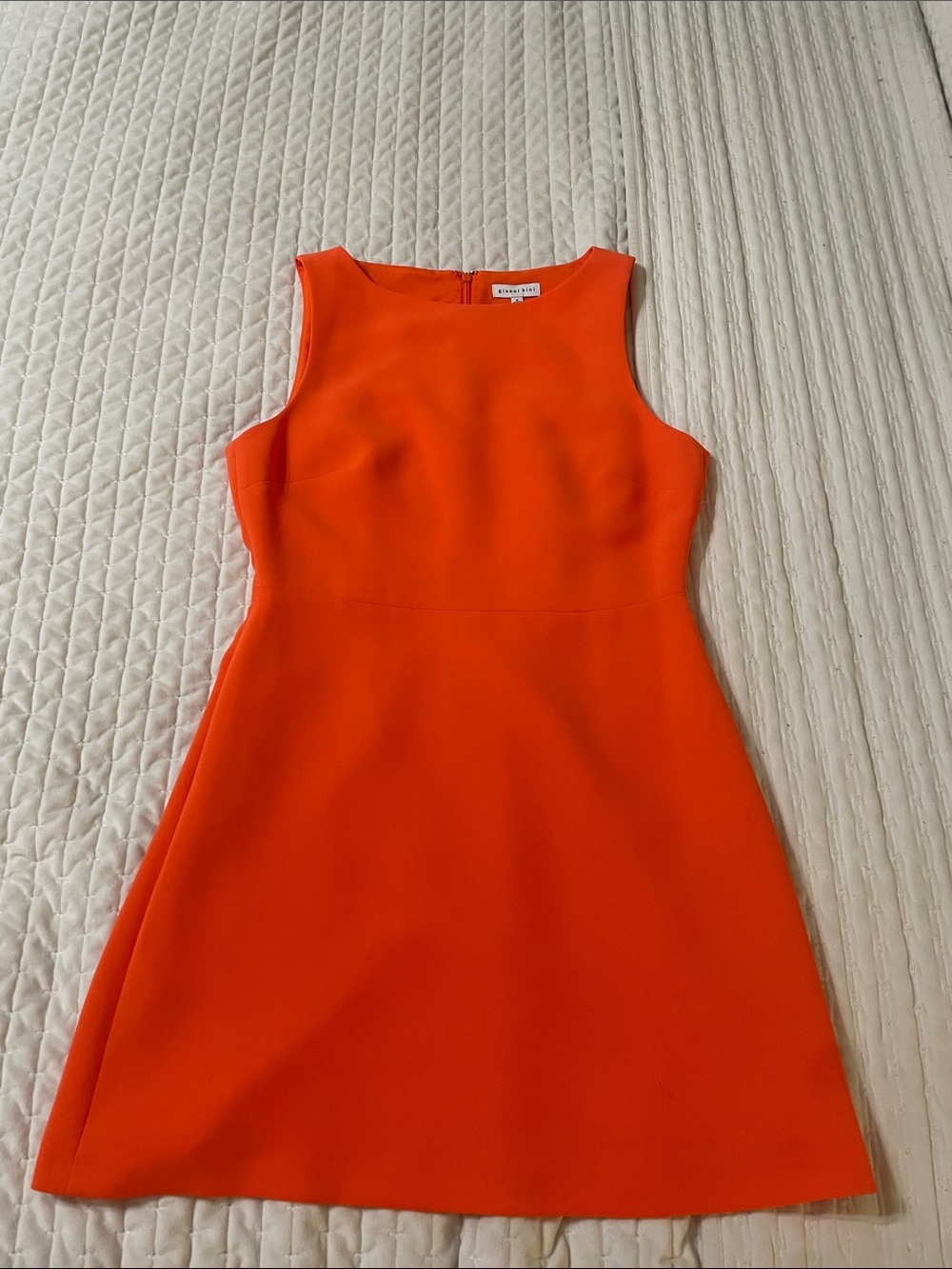 Gianni Bini Sleeveless Mini Dress in Vibrant Orange